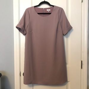 NWOT Tobi Purple Short Sleeve Shift Dress - Size M